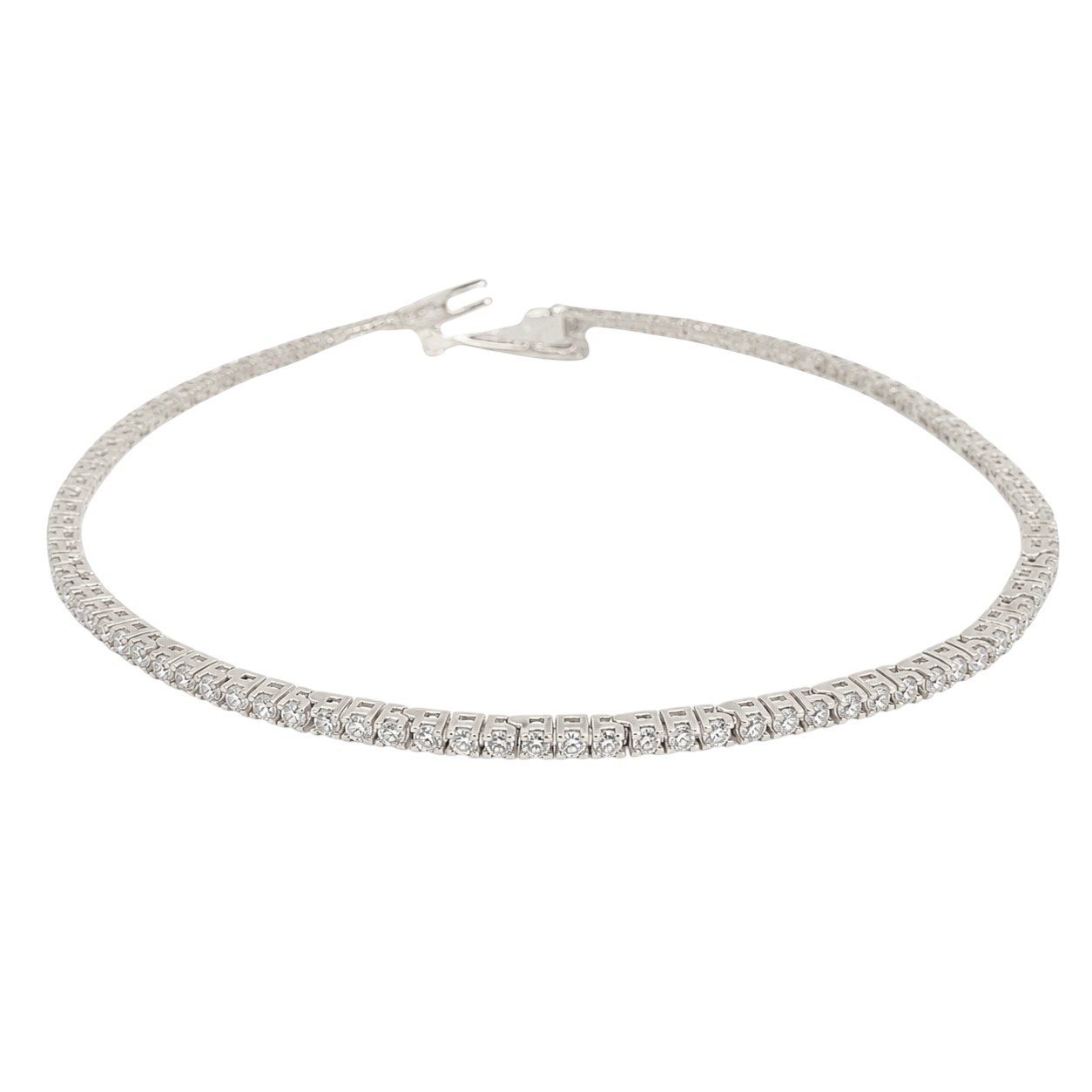 Ριβιέρα απο λευκόχρυσο κ14   2.0mm (code AL2644)